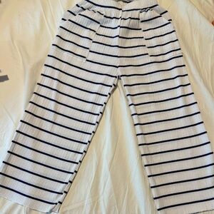Zara, 4/5 T, wide leg pant